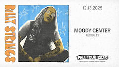 Billy Strings Moody Center Dec 2025